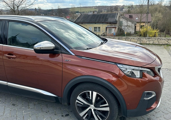 Peugeot 3008 cena 83600 przebieg: 184000, rok produkcji 2016 z Częstochowa małe 154